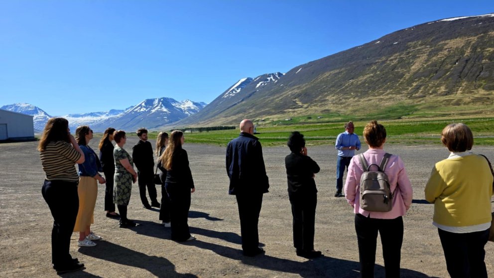 Heimsókn stjórnar og starfsfólks Gæðamats Háskóla heim að Hólum