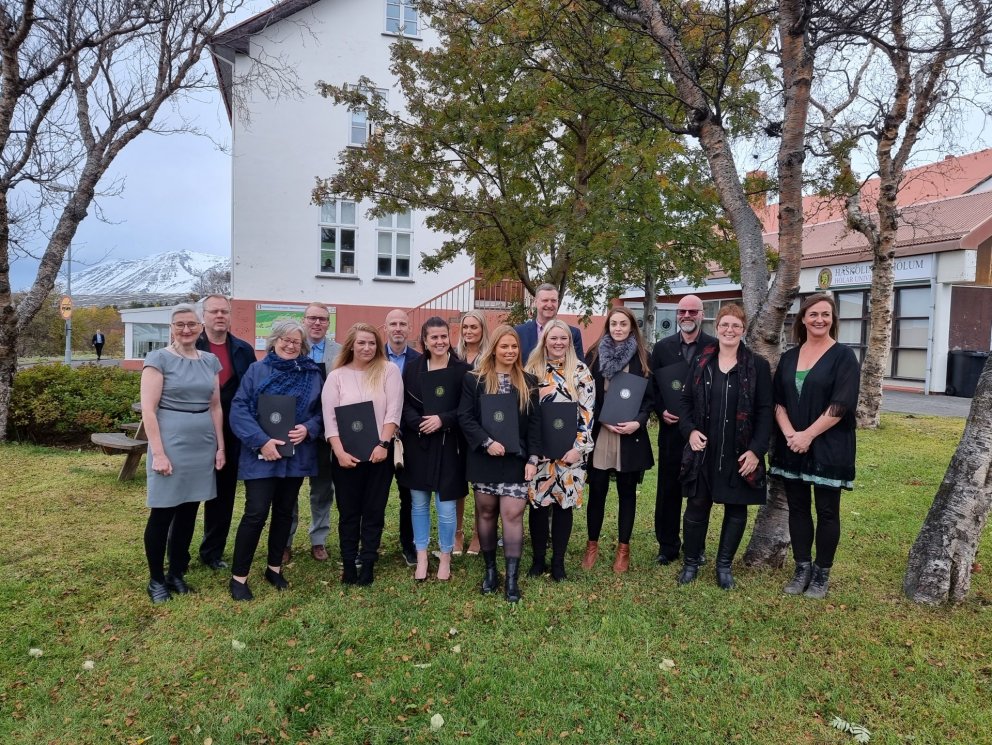 Brautskráningarnemar haustið 2021