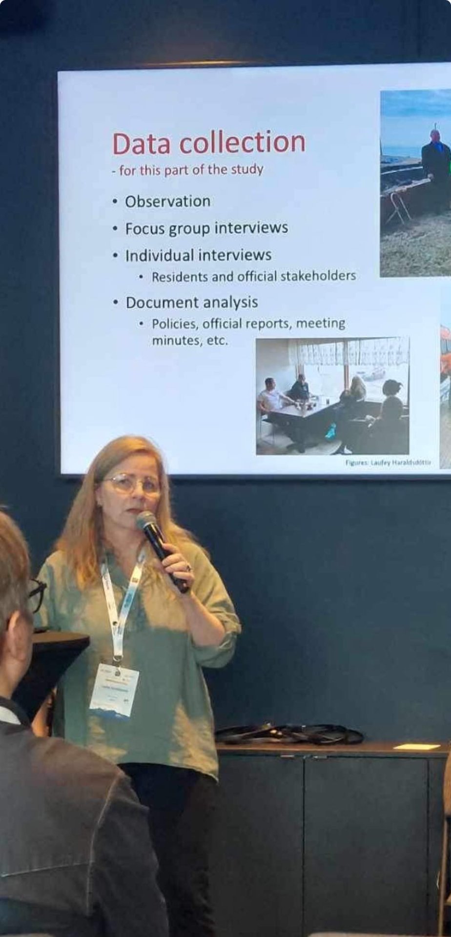 Laufey Haraldsdóttir lektor við ferðamáladeild