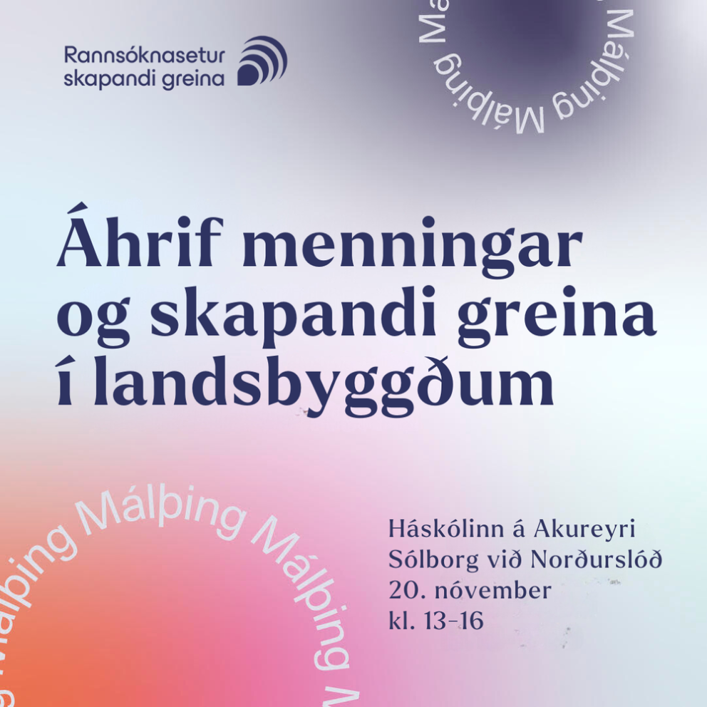 Kynning á málþingi RSG