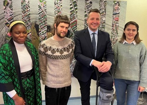 Christian Klopsch hlaut styrk úr doktorsnemasjóði