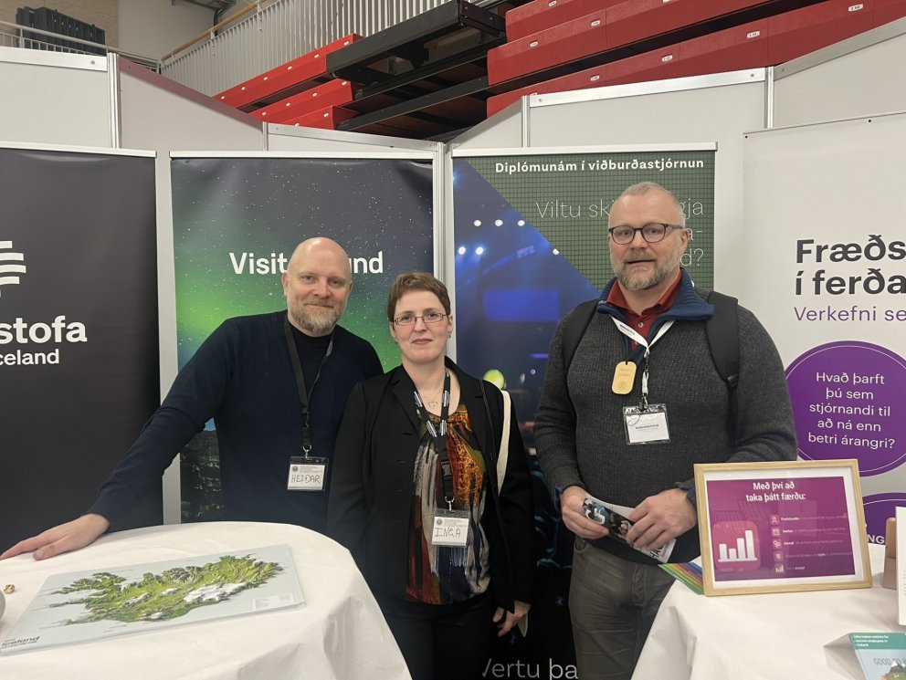 Ferðamáladeild fjölmenn á Mannamótum