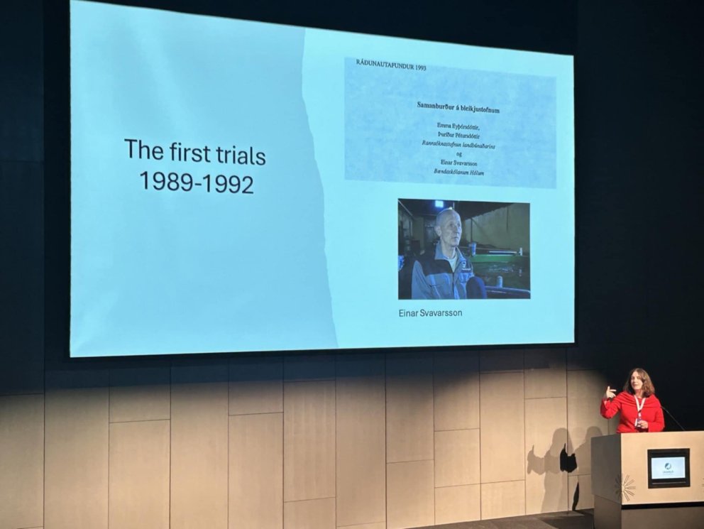 Fulltrúar Háskólans á Lagarlífsráðstefnu í Hörpu