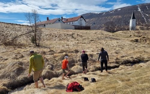 Útikennsla á Hólum