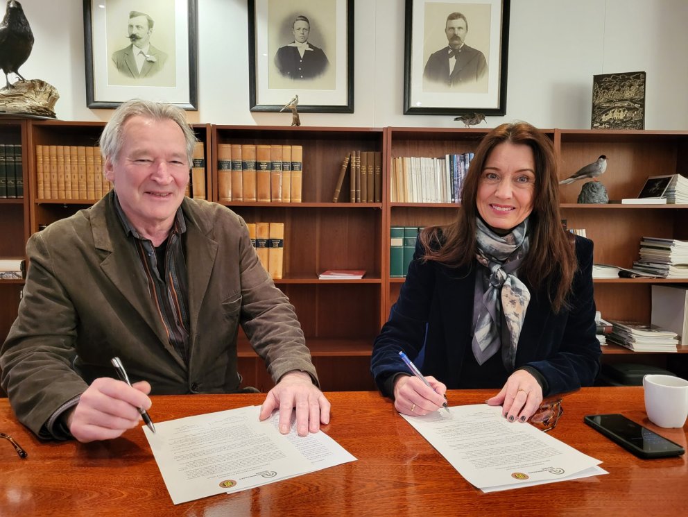 Samstarf Háskólans á Hólum og Náttúruminjasafns Íslands