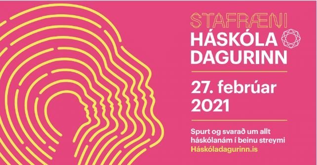 Allir háskólar landsins kynna námsframboð sitt stafrænt 27. febrúar