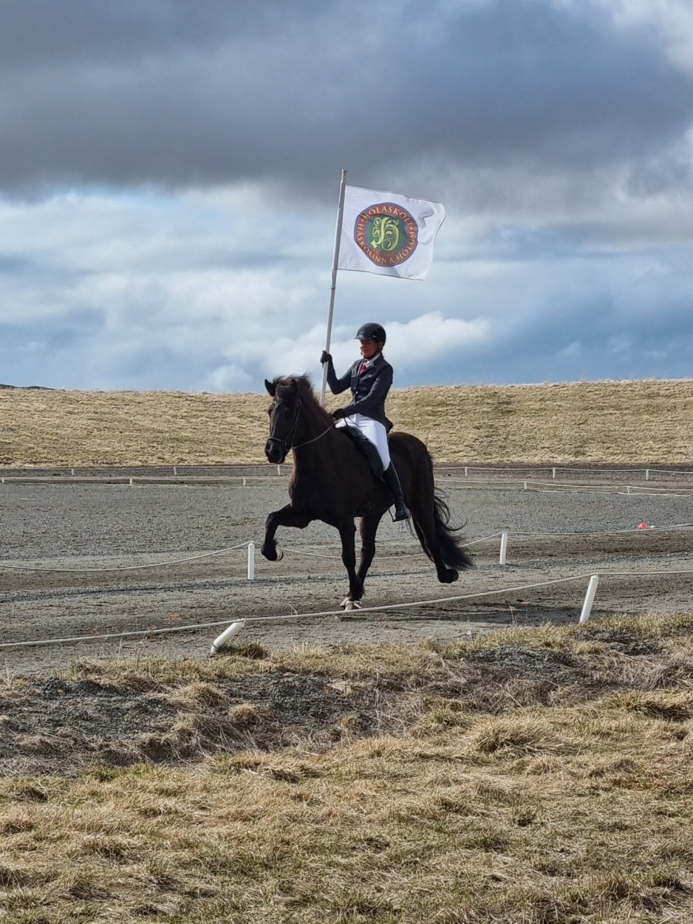 Árleg reiðsýning verðandi útskriftarnema