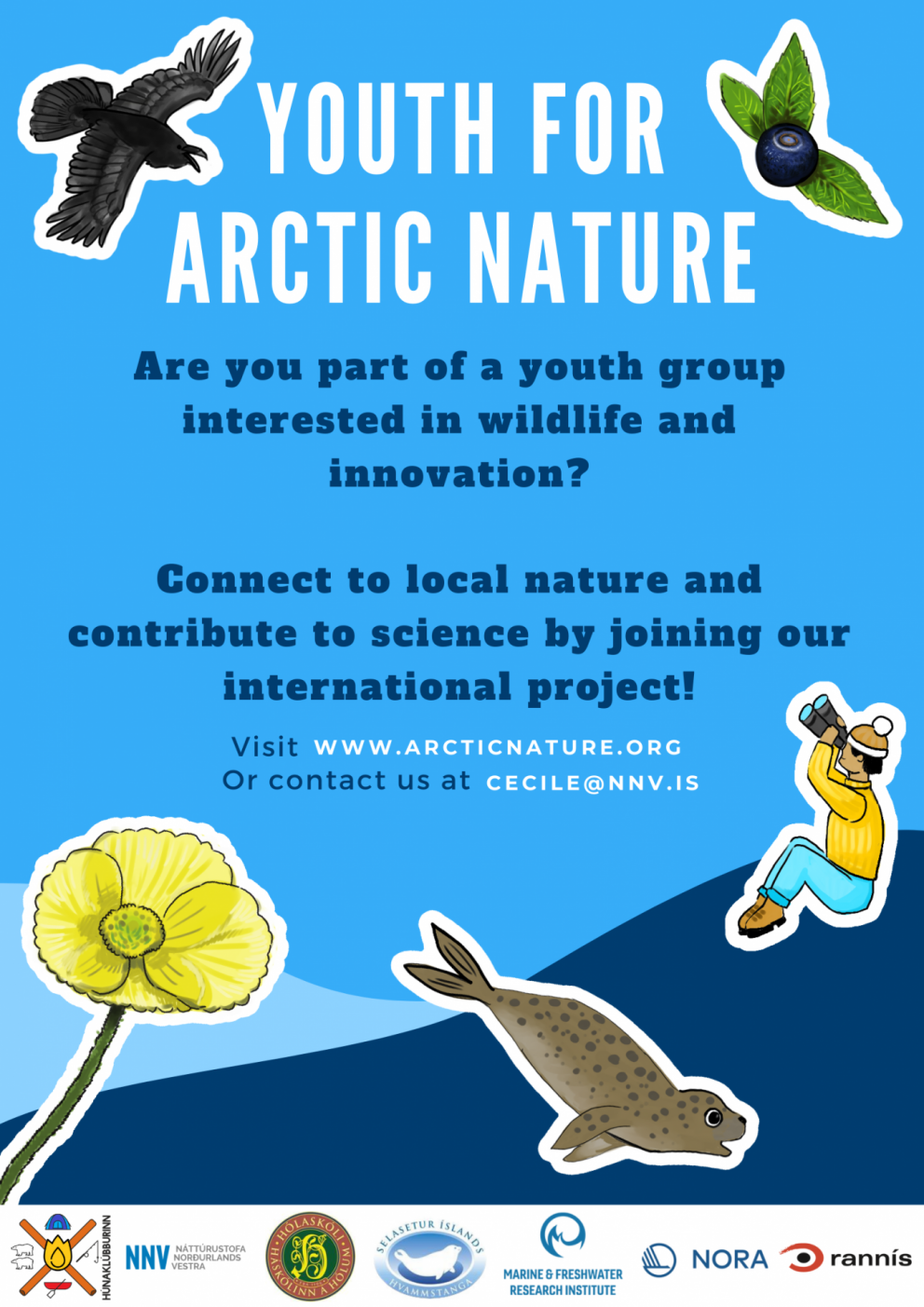 Vinnur þú með börnum eða unglingum í tengslum við náttúruna?