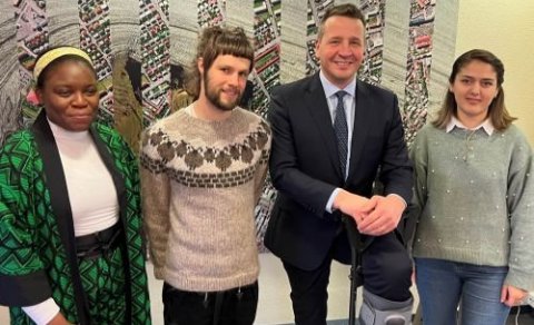 Christian Klopsch hlaut styrk úr doktorsnemasjóði