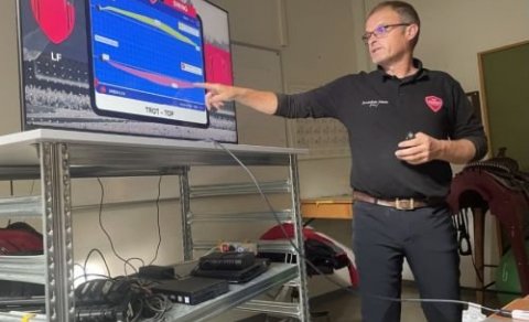 Járningameistarinn Jonathan Nunn kynnti hreyfigreiningarbúnað