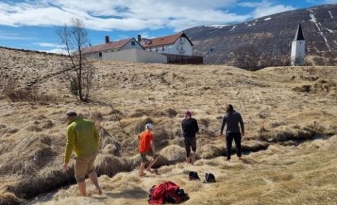 Útikennsla á Hólum