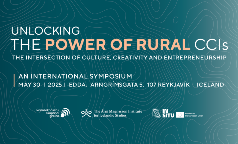 Ráðstefna í Eddu 30. maí um skörun menningar, sköpunarkrafts og frumkvöðlastarfs