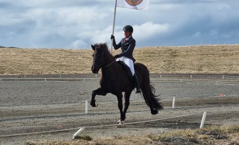 Árleg reiðsýning verðandi útskriftarnema